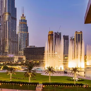 شقة First Class 2br With Full Burj Khalifa And Fountain View